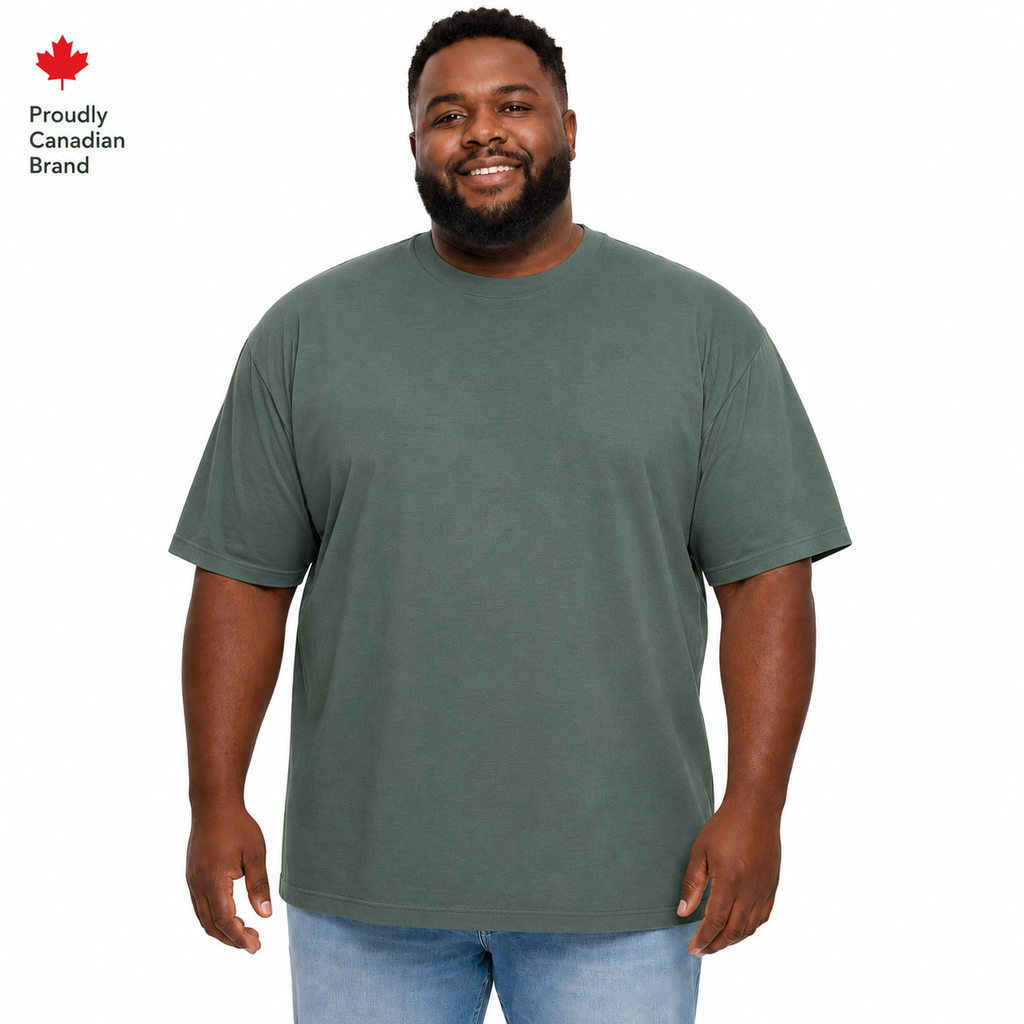 Mindvey Heavyweight Oversized T-Shirt – 240 GSM All-Gender Cotton Tee